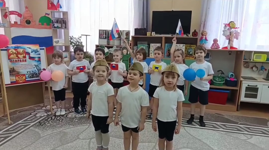 "День защитника Отечества" в группе "Ягодка" "День защитника Отечества" в группе "Ягодка".